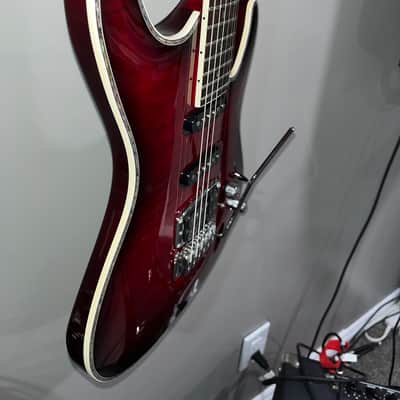 Ibanez SAS36FM 2006 Transparent Red Sunburst image 9