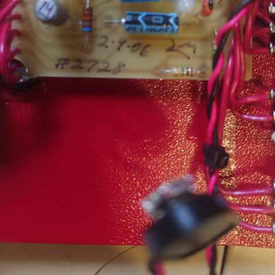 Fulltone 69 FUZZ Nkt275 2006 - red image 5