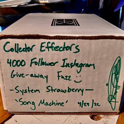 Collector Effectors 4000 Follower Instagram Give-Away Fuzz - System Strawberry - 'Song Machine' image 3