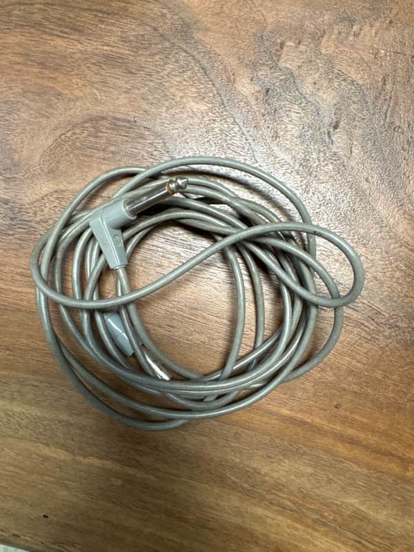 Fender Vintage Stratocaster Cable Cord Switchcraft Gray Case Candy 1960’s image 1