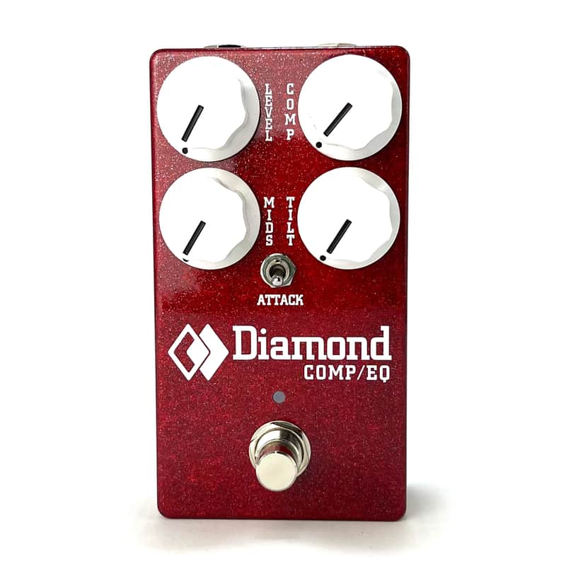 Diamond Pedals Comp/EQ - Limited Maple Leaf Red image 1