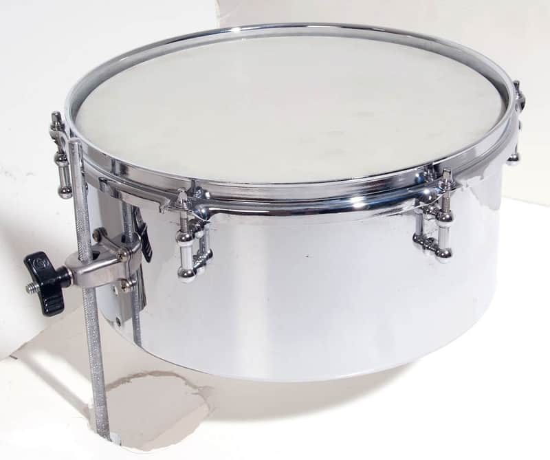 LP LP812-C 12" Drum Set Timbale, Chrome image 1