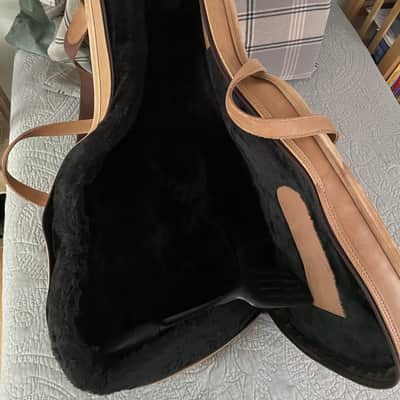 Levy's Small Gig Bag 2000s - Natural Leather/Tapestry image 5