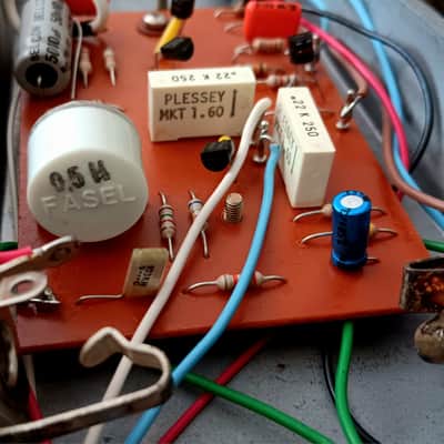 JEN Elettronica (S.p. A.) Pescara Double Super Sound - Rare Wah Wah Fuzz Pedal 1970-71 - Black Metal image 7
