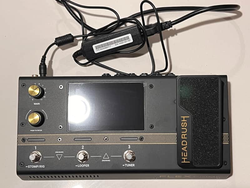 Headrush Flex Prime Guitar Amp Modeler Audio Interface Expression Volume USB image 1