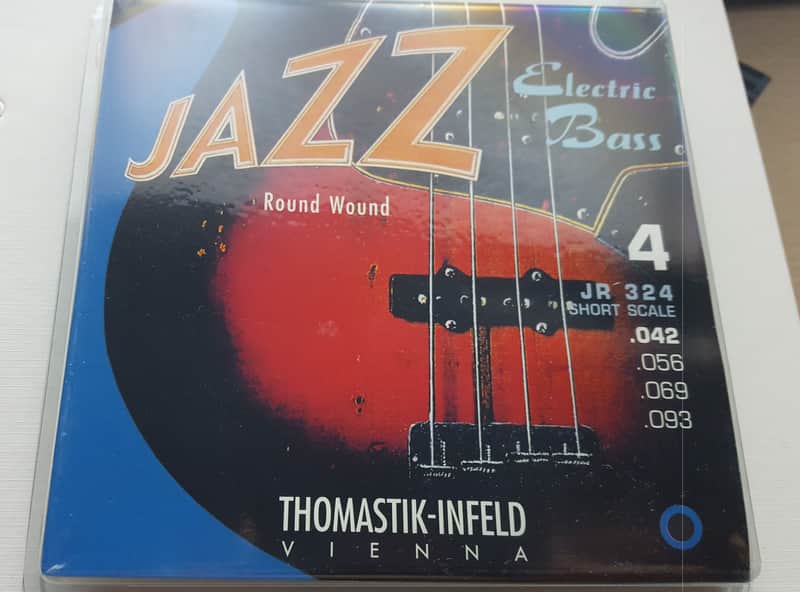 Thomastik-Infeld JR324 Jazz Round Wound Nickel Roundcore Bass Strings - Medium (.42 - .93) image 1