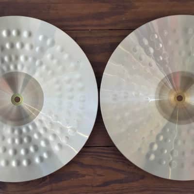 USED Paiste 400 14" Hi-Hat Cymbals (Pair) image 2