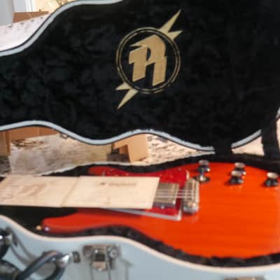 Rock N Roll Relics Thunders II. Double Cut, DAllen pickups, ebony fret board image 7