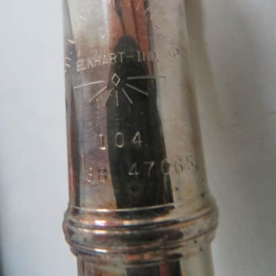 Armstrong 104 Flute, made in USA, silver-plated image 2