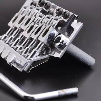Licensed Floyd Rose Guitar Bridge Tremolo System in Chrome image 9