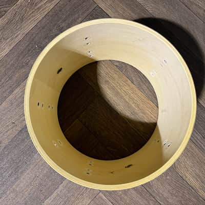 Gretsch Energy Tom Drum Shell 10”x7” Bare Wood Project / Black #MX81 image 3