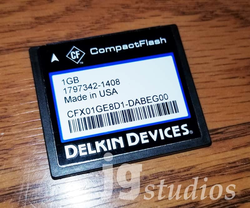 Delkin Devices 1GB Compact Flash Card - Industrial Grade image 1
