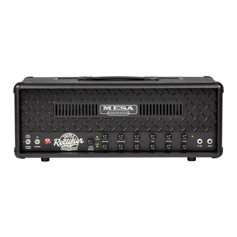 Mesa Boogie Limited Edition 90's Triple Rectifier  - Black Bronco / Black Grille image 1