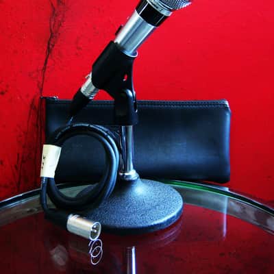 Vintage 1980's Shure 565SD Switchable Cardioid Dynamic Microphone Low Z w accessories # 7 image 1
