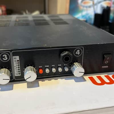 Warm Audio WA-412 4-Channel Mic Preamp 2016 - Present - Black image 4
