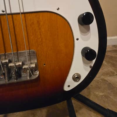 Maya/Teisco/Kent Short Scale Precision Bass Copy Vintage 1960s Japan image 3