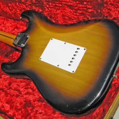 1956 Fender Stratocaster Strat 56 Sunburst X.A. image 5