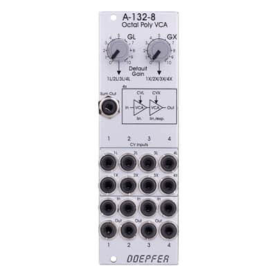 Doepfer A-132-8 Octal Poly VCA Eurorack Module image 1