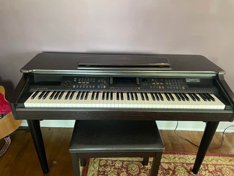 Yamaha Clavinova CVP 105 Black | Reverb
