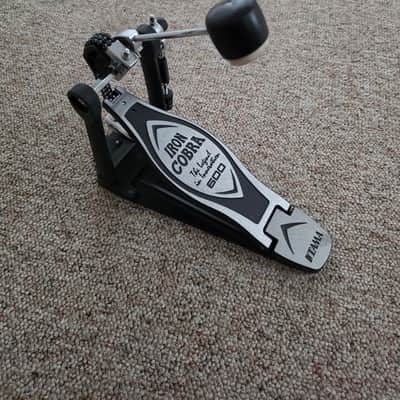 Tama HP600D Iron Cobra 600D Series Single Bass Drum Pedal 2026 - Black/Chrome image 2
