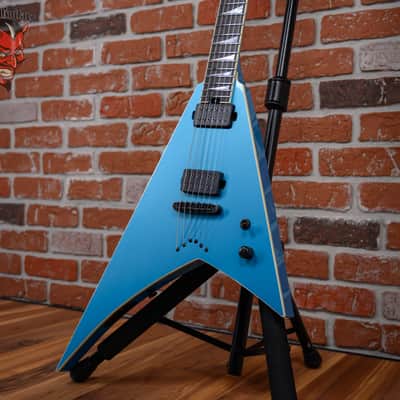 Jackson USA Custom Shop RR1 Rhoads Slab Top Blue Frost Nitro Relic Studio 2025 w/OHSC image 8