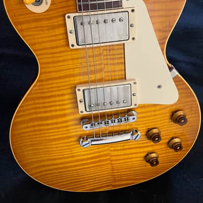 Gibson Custom Shop Historic Collection '58 Les Paul Standard Flame Top Reissue 1997 - 2002 - Butterscotch image 2