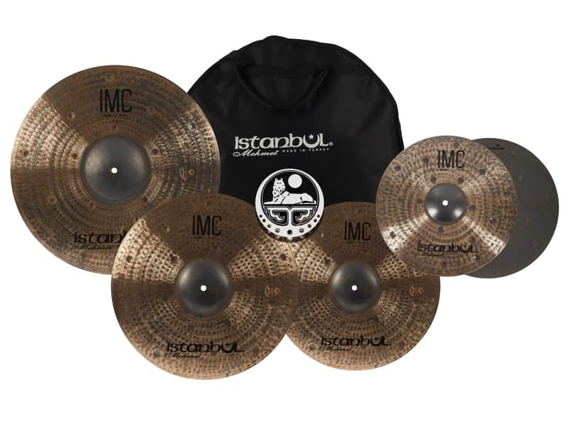Istanbul Mehmet IMC Bronze Dark Cymbal Pack Box Set 14-18-20-22 image 1