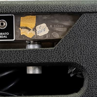 1965 Fender Bandmaster AB763 Blackface Piggyback Amp Head & Cab Pre-CBS image 5