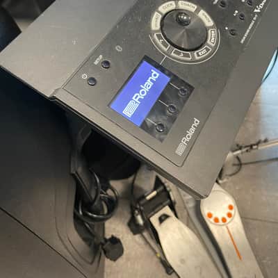 Roland TD-17KV V-Drum Kit with Pearl demonator double pedal image 2