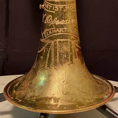Vintage Blessing Artist Cornet w/ Original Case image 7