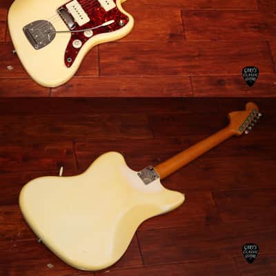 1966 Fender Jazzmaster Olympic White (FEE1176) image 3