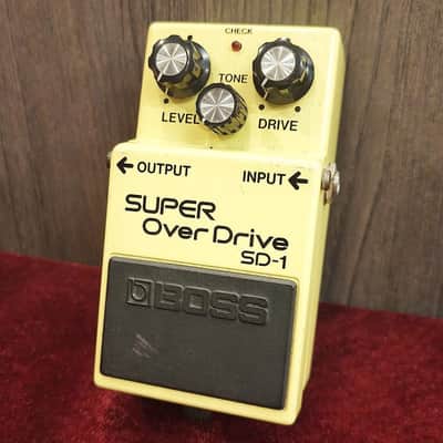 Boss SD-1 Super Overdrive 1981 - 1988 Made In Japan | Reverb