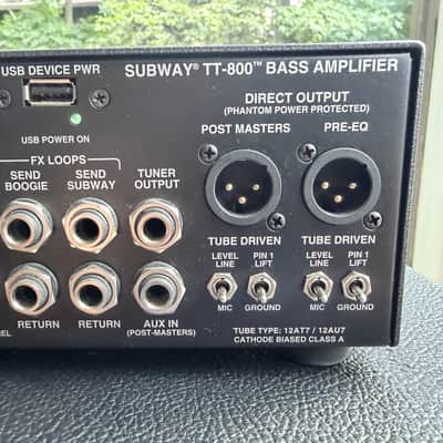 Mesa Boogie Subway TT-800 2-Channel 800 watt. With Carry Bag! image 4