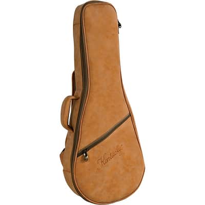 Kentucky KM-752 Deluxe F-Style Mandolin Regular Transparent Amber image 6