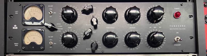 IGS Audio Tubecore 3U Mastering Edition Stereo Compressor 2010s - Black image 1