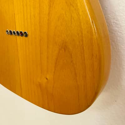 Partscaster By Rocker C Guitars ‘51 Telecaster Style USA & MIJ Parts Nitro Lacquer 2026 - Trans Amber Nitro Lacquer image 21