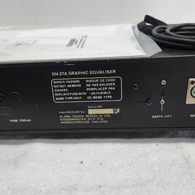 Klark-Teknik Vintage DN27A Mono 1/3 Octave Graphic Equalizer with Belclere transformer (one unit) image 8