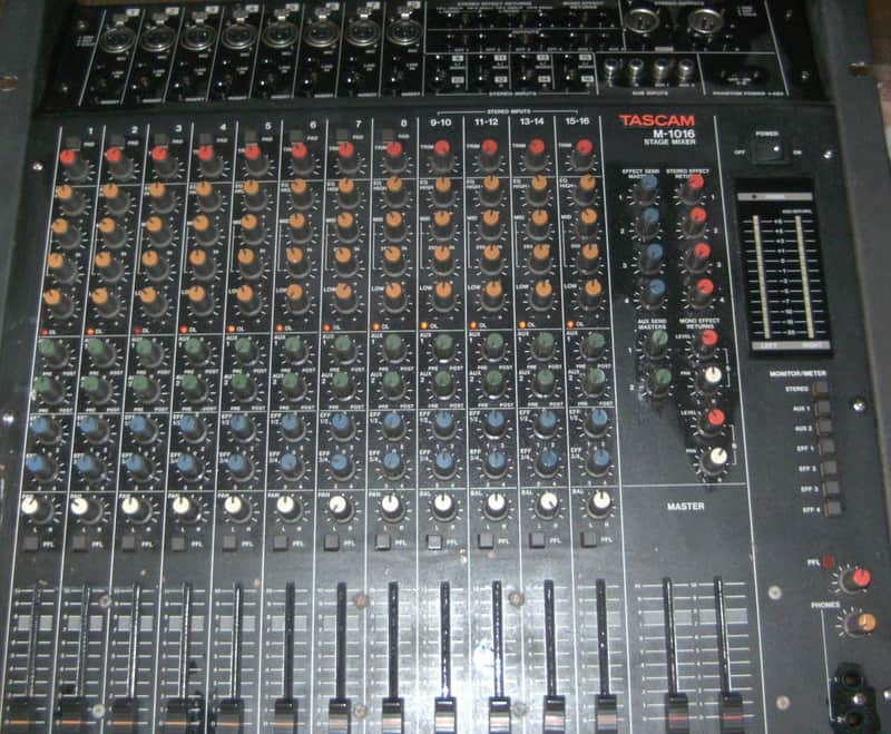 Tascam M-1016 stage mixer | Reverb