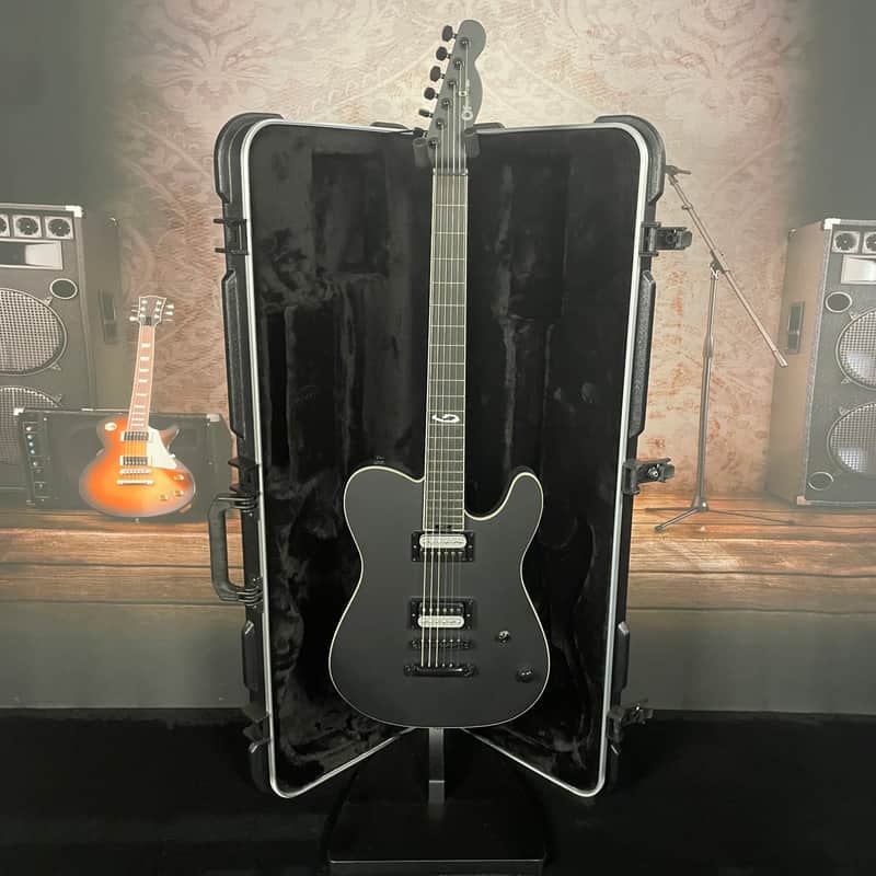 Charvel Joe Duplantier Custom Shop USA Signature - Satin Black image 1