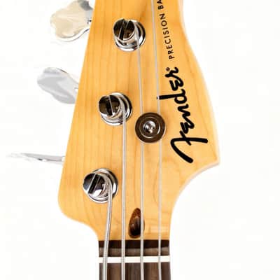 Fender Standard Precision Bass Black P Bass Ceramic Pickup Laurel Fretboard image 7
