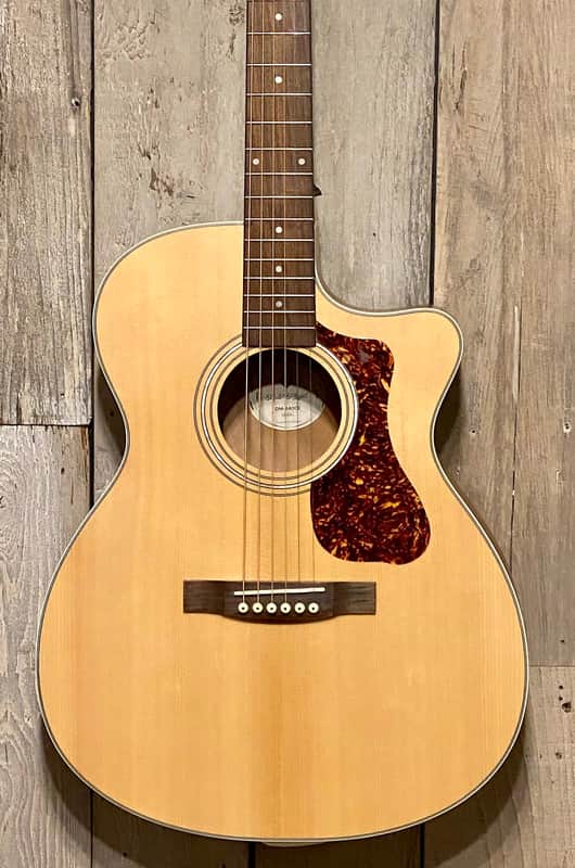 New Guild Westerly Collection OM-240CE Natural, Pro Setup we Ship Ultra Fast so Help Support Small Business & Buy It Here ! image 1