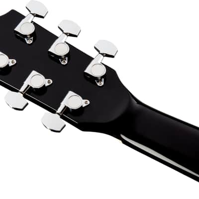 Mint Fender CD-60SCE BK Acoustic Electric Cutaway Dreadnought Guitar Walnut Fretboard image 7
