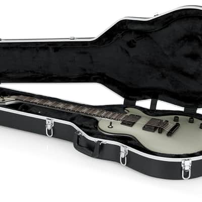 Gator Gibson Les Paul Guitar ABS Deluxe Molded Case Black image 12