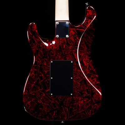 Suhr Custom Classic Strat Red Web Finish image 11