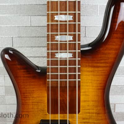 Spector EuroBolt 4 Left Handed - Tobacco Sunburst image 4