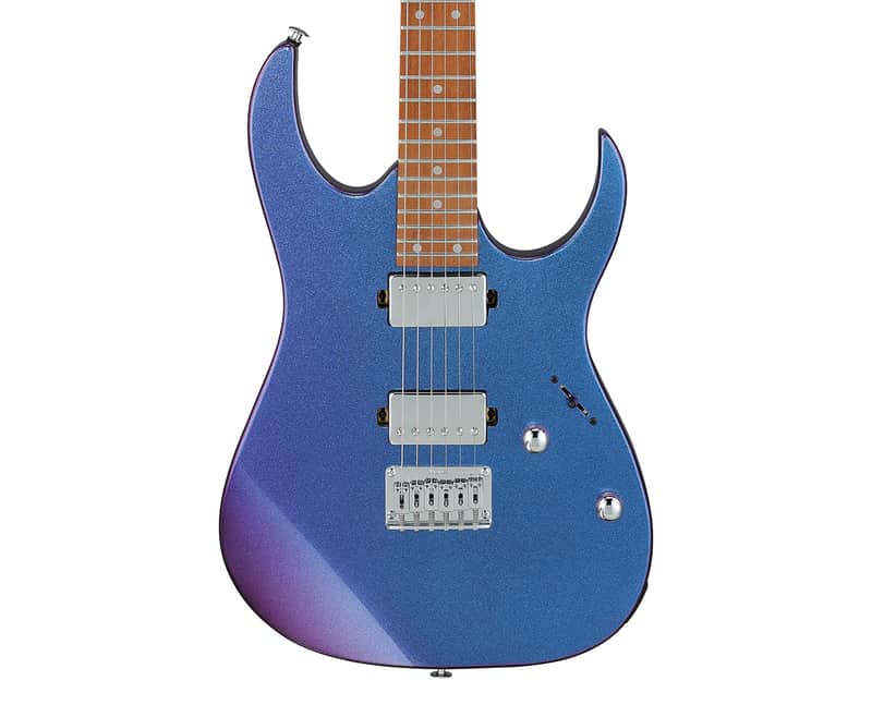 Used Ibanez GRG121SPBMC RG GRG Electric Guitar - Blue Metal Chameleon image 1
