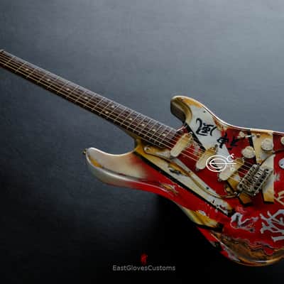 Fender Stratocaster Kamikaze Series 2nd Edition by EGC Aged heavy Relic image 2