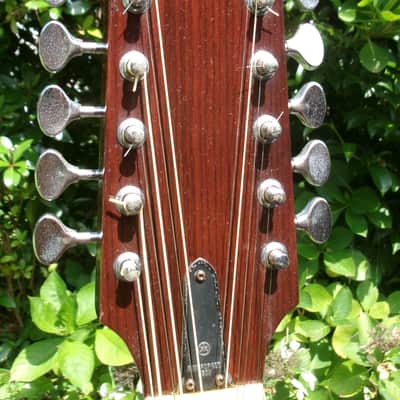 1969 Yamaha Nippon Gakki FG230 Red Label 12 strings guitar Natural image 6