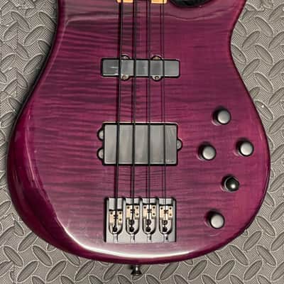 Peavey USA Millennium plus Trans Purple flamed maple image 1