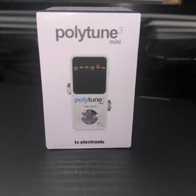 Immagine TC Electronic Polytune 3 Mini Polyphonic Tuning Pedal 2019 - Present - White - 1
